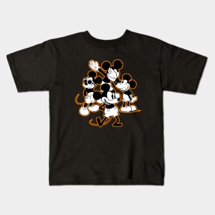 MICKEY MOUSE, STEAMBOAT WILLIE 1928 COLECTION Kids T-Shirt